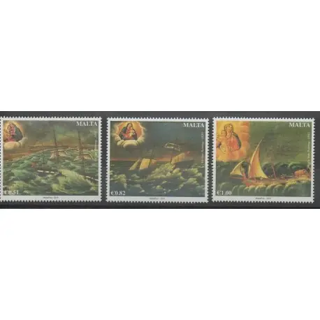 Malte - 2015- No 1833/1835 - Bateaux Soldes