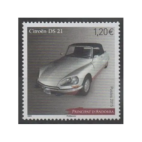 Andorre - 2015- No 765 - Voitures Quantité Limitée
