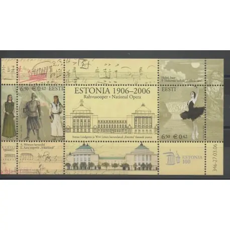 Acheter En Ligne Estonie - 2006- No BF 24 - Musique