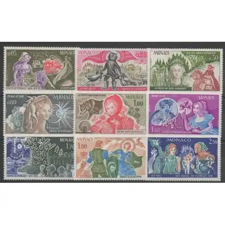 Livraison Mondiale Monaco - 1978 - No 1152/1160 - Littérature