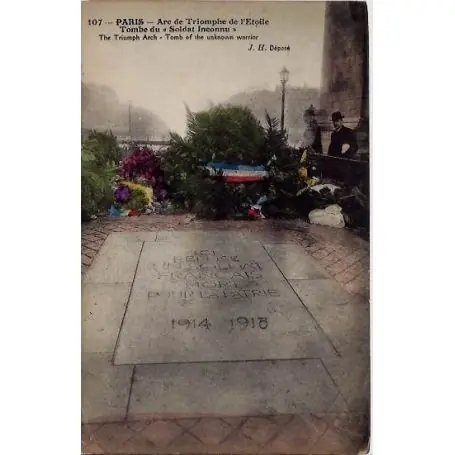 Certifié Carte postale 75 - Arc de Triomphe de l'Eoile