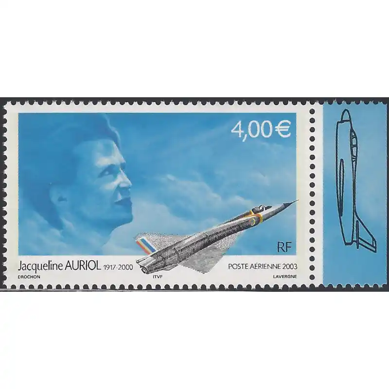 Usine Directe Timbre poste aérienne N°66b Mirage III R neuf**.