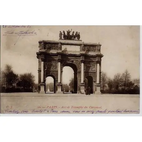 Carte postale 75 - Arc de Triomphe du Carrousel Nouvelle Collection