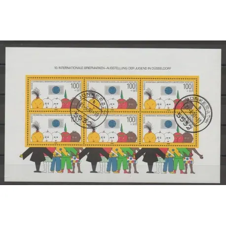 Allemagne occidentale (RFA) - 1990- No BF 20 - oblitété - Exposition Acheter Direct