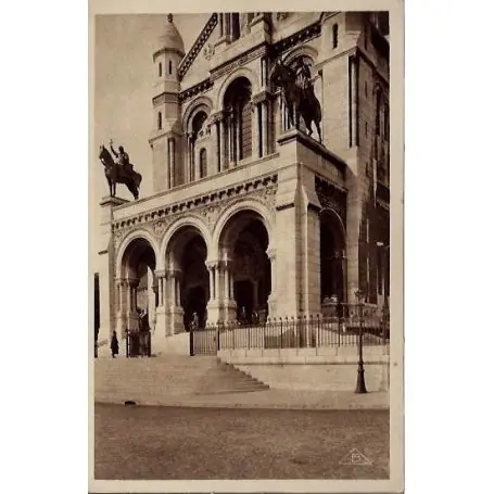 Carte postale 75 - Basilique du Sacre-Coeur - Portail Princiapal Meilleur Prix