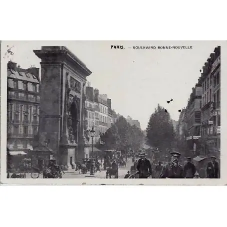 Offre Limitée Carte postale 75 - Bd Bonne-Nouvelle