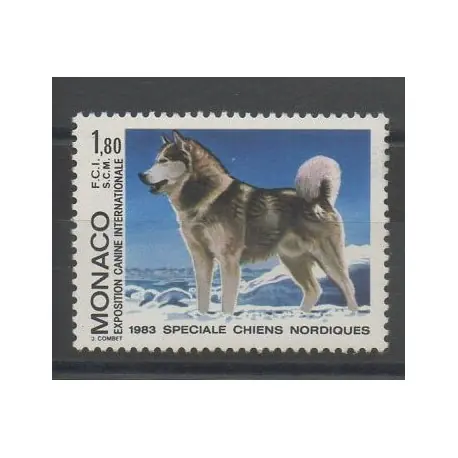 Monaco - 1983 - No 1367 - Chiens Offre Limitée