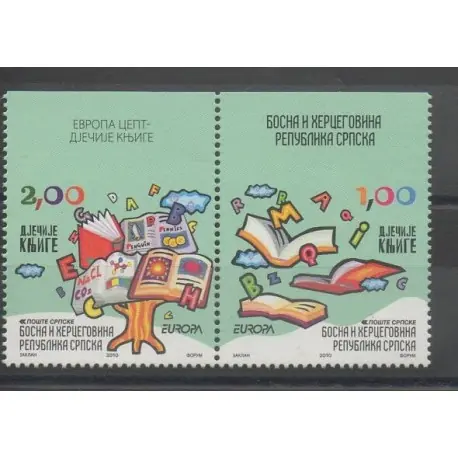 Bosnie-Herzégovine République Serbe - 2010 - No 460a/461a - Enfance Nouvel Arrivage