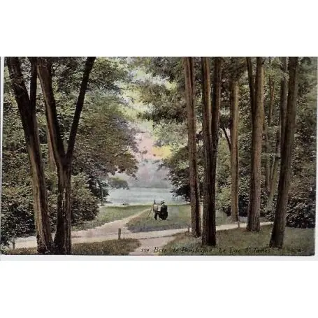 Soldes Carte postale 75 - Bois de Boulogne - Le Lac St James