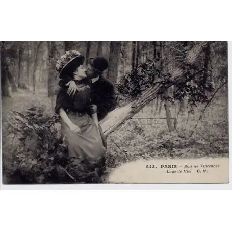 Carte postale 75 - Bois de Vincennes - Lune de Miel Exclusif