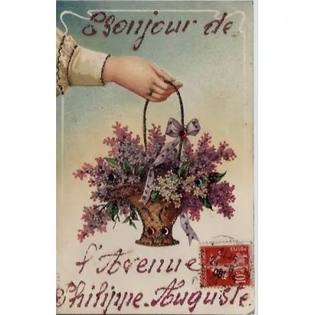 Livraison Gratuite Carte postale 75 - Bonjour de l'Avenue Phillipe-Auguste