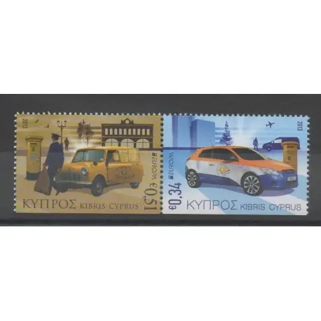 Chypre - 2013 - No 1263a/1264a - Voitures Promotion