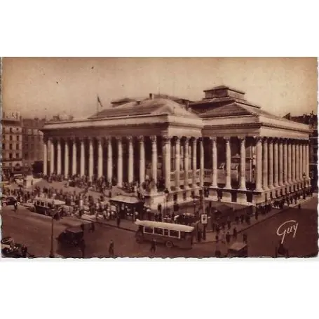 Exclusif Carte postale 75 - Bourse des valeurs mobilieres (1806-1826)