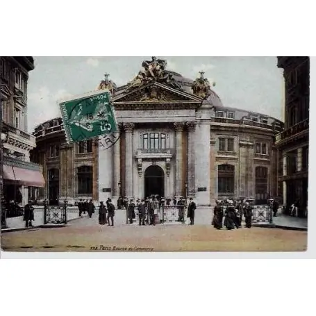 Carte postale 75 - Bourse du Commerce - Couleur Marque
