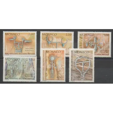 Offre Spéciale Monaco - 1989 - No 1663/1668 - Peinture