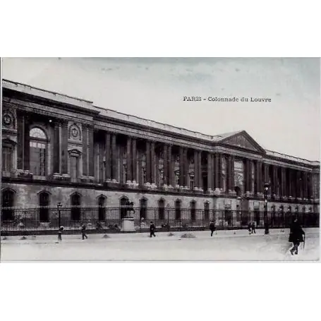Commander Vite Carte postale 75 - Colonnade du Louvre