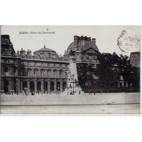 Carte postale 75 - Cour du Carrousel Livraison Mondiale