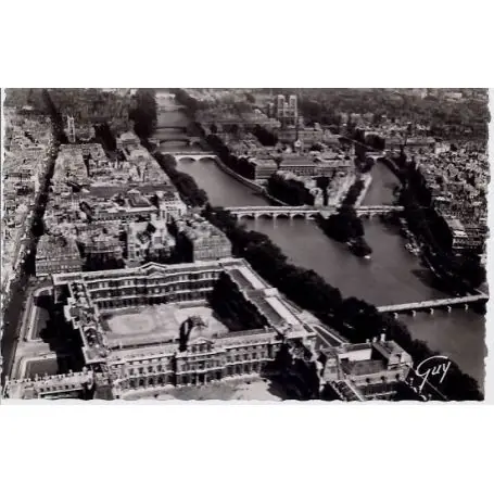 Carte postale 75 - En Avion sur Paris Prix Cassé