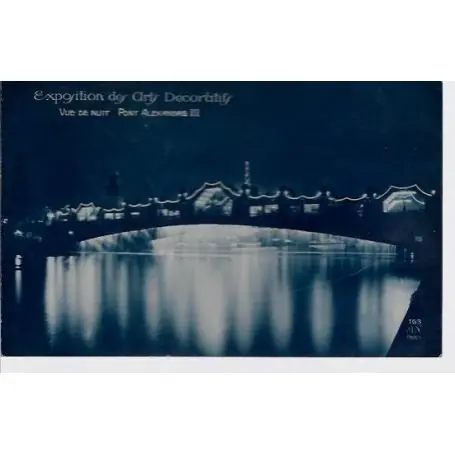 Carte postale 75 - Expositions des Arts Decoratifs Authentique