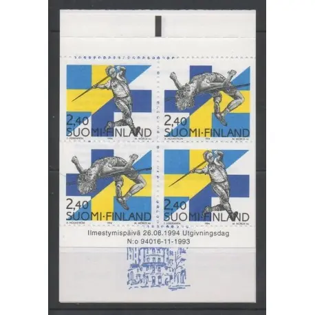 Livraison Mondiale Finlande - 1994 - No C1232 - Sport
