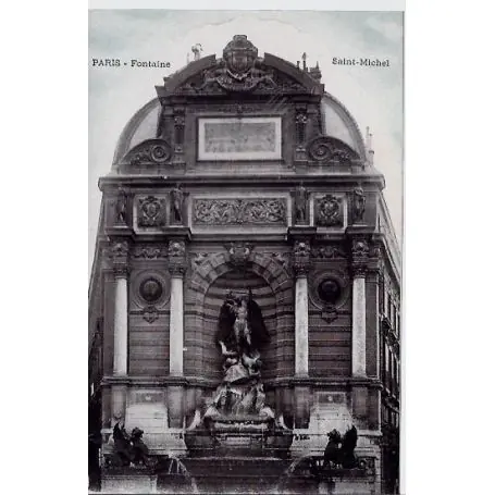 Carte postale 75 - Fontaine Saint-Michel Achat Immédiat