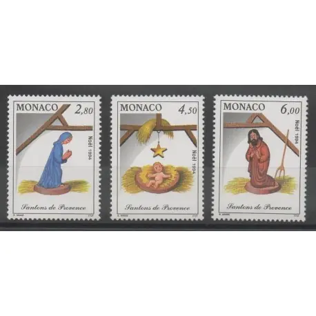 Monaco - 1994 - No 1957/1959 - Noël Produit De Marque
