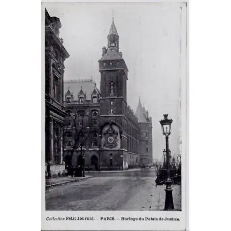 Prix Choc Carte postale 75 - Horloge du Palais de Justice - Verticale