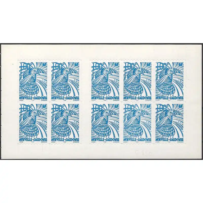 Bon Plan Le cagou carnet de 10 timbres Nouvelle Calédonie N°C849 neuf.