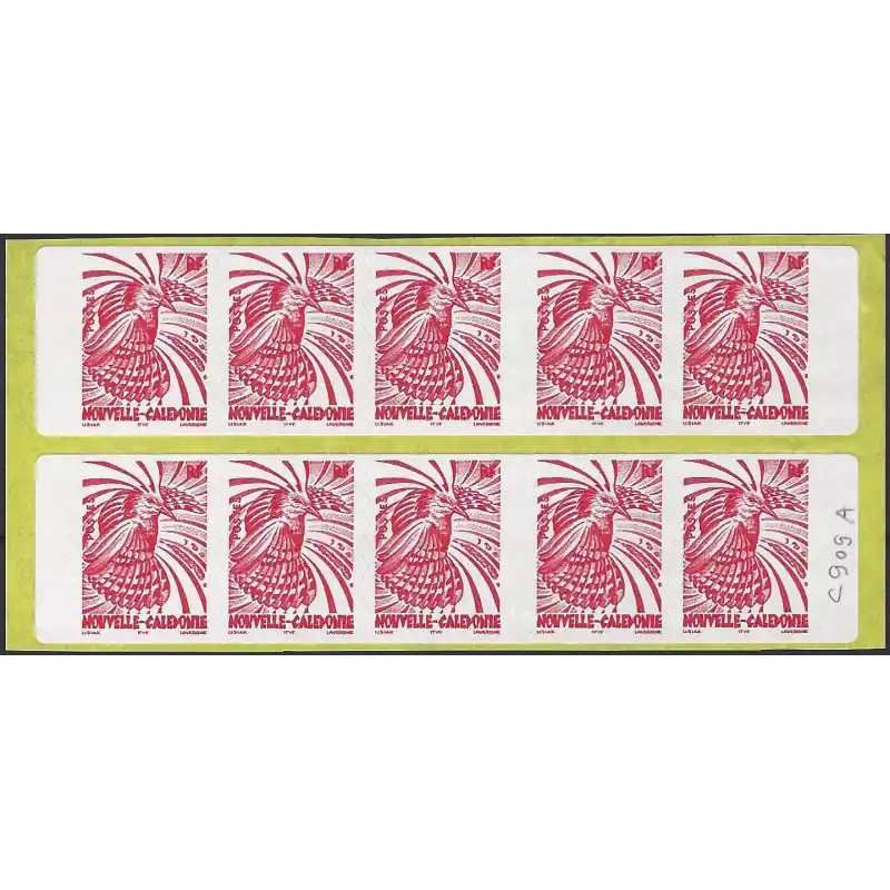 Le cagou carnet de 10 timbres Nouvelle Calédonie N°C909A neuf. Acheter Direct