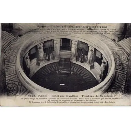 Carte postale 75 - Hotel des Invalides - Tombeau de Napoleon I Livraison Gratuite