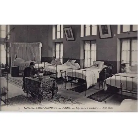Commander Maintenant Carte postale 75 - Institution Saint Nicolas - Infirmerie