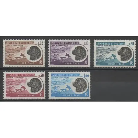 Nouvel Arrivage Saint-Pierre et Miquelon - 1973 - No T77/T81