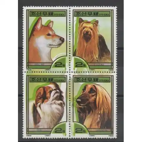 Top Qualité CdN - 2000 - No 2973/2976 - Chiens