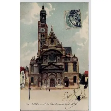 Carte postale 75 - L' Eglise Saint-Etienne du Mont Soldes