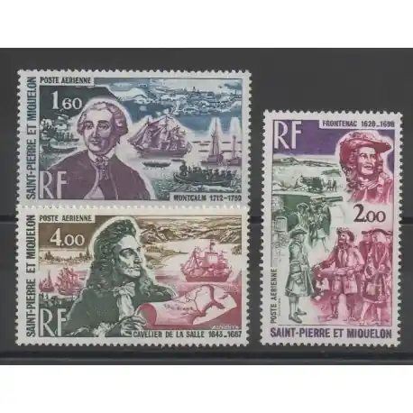 Pas Cher Saint-Pierre et Miquelon - 1973 - No PA54/PA56