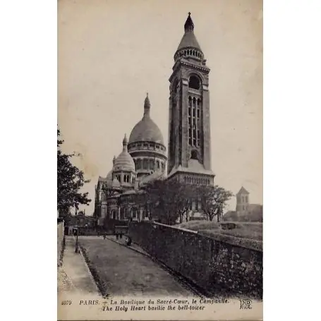 Original Carte postale 75 - La Basilique du Sacre-Coeur
