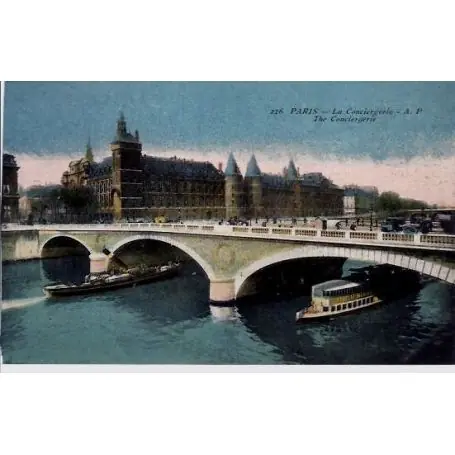Carte postale 75 - La Conciergerie Paiement Sécurisé