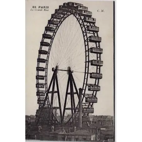 Carte postale 75 - La Grande Roue Marque