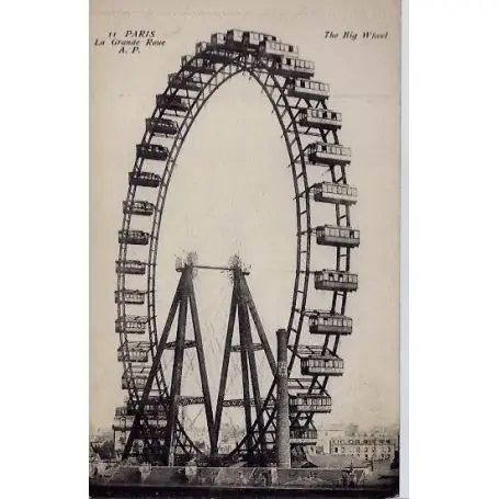 Carte postale 75 - La Grande Roue Bon Plan