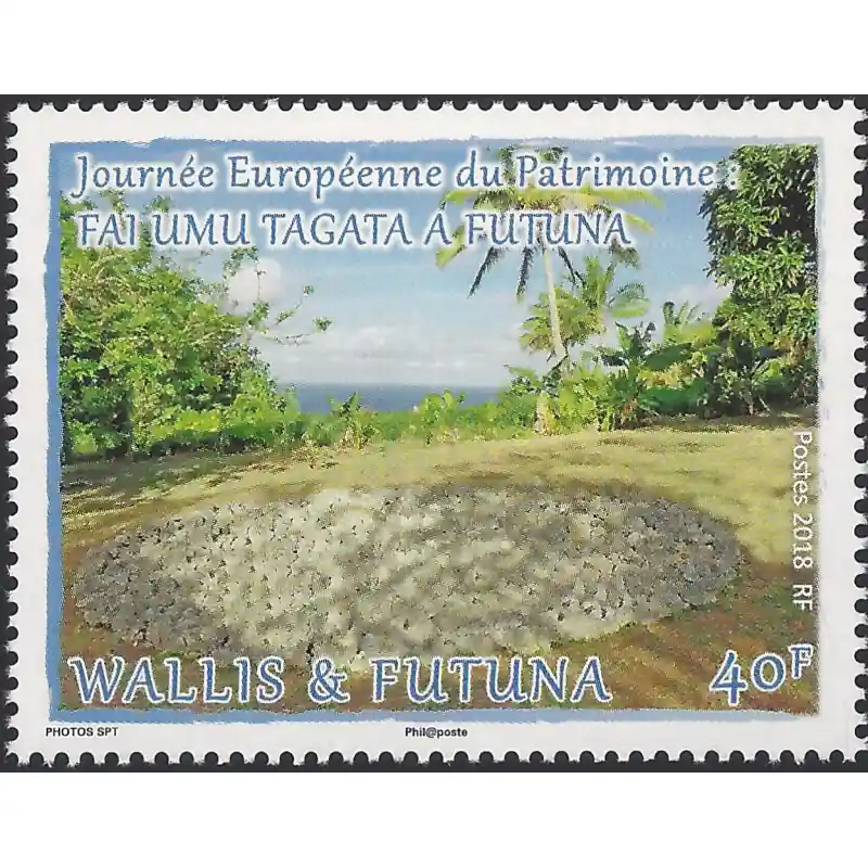 Journée du patrimoine timbre de Wallis et Futuna N°896 neuf**. Meilleur Choix