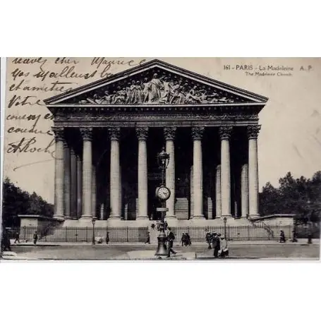 Carte postale 75 - La Madeleine Remise