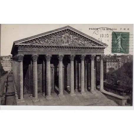Carte postale 75 - La Madeleine Satisfait Ou Remboursé