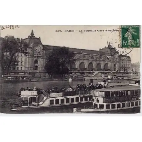Marque Carte postale 75 - La Nouvelle Gare d'Orleans