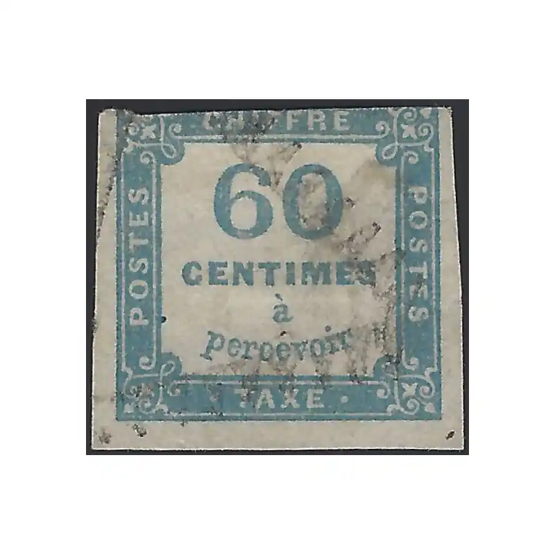 Timbre-taxe de France N°9 oblitéré. Commander Maintenant