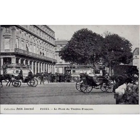 Promotion Carte postale 75 - La Place du Theatre Francais