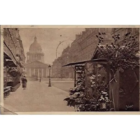 Premium Carte postale 75 - La Rue Soufflot et le Pantheon