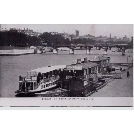 Carte postale 75 - La Seine au Pont des Arts Acheter Direct