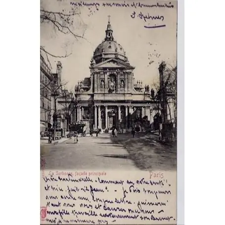 Promotion Saisonnière Carte postale 75 - La Sorbonne - Facade principale