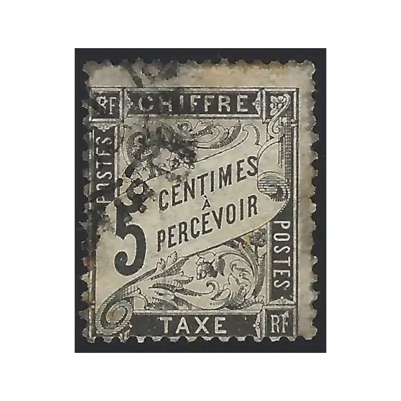 Timbre-taxe de France type Duval N°14 oblitéré. Promotion