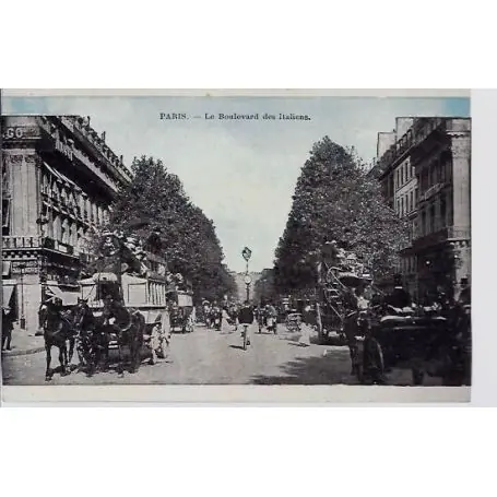 Soldes Carte postale 75 - Le Bd des Italiens